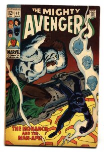 AVENGERS #62 comic book 1969-MARVEL-Black Panther FN