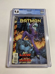 Batman 563  Cgc 9.8  Dc Comics J Scott Campbell Joker