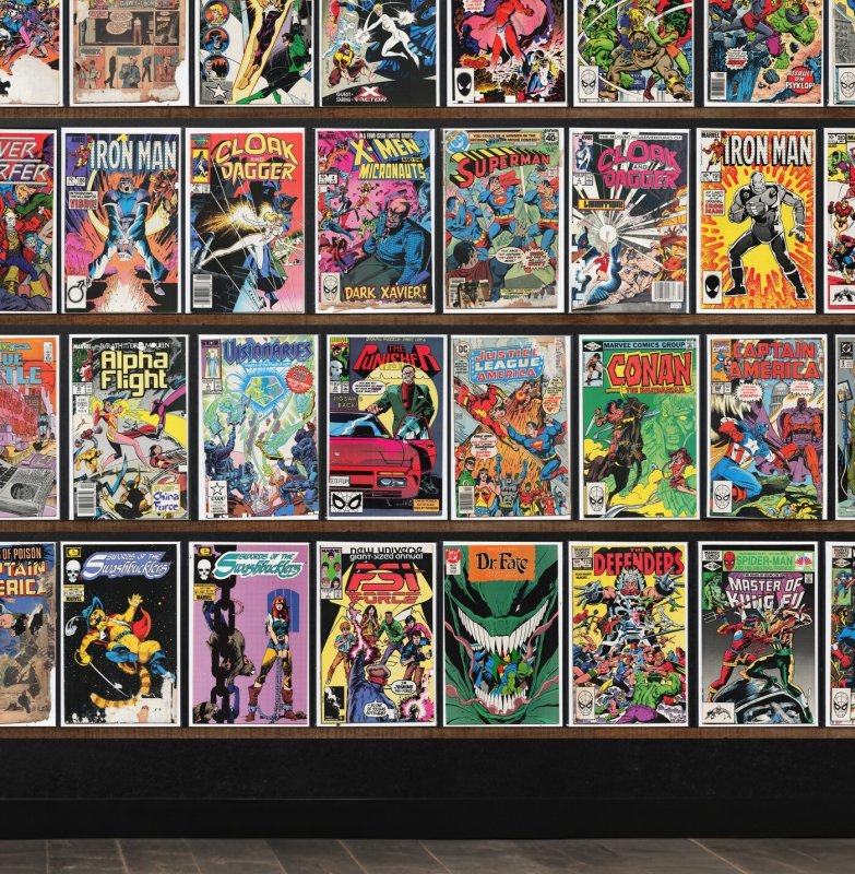 Huge Lot 150+ Comics with Captain America, Justice, Daredevil & More!