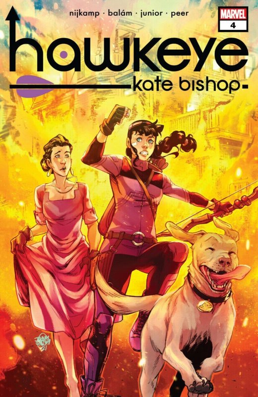 Hawkeye: Kate Bishop (2021) #4 NM Jahnoy Lindsay Cover