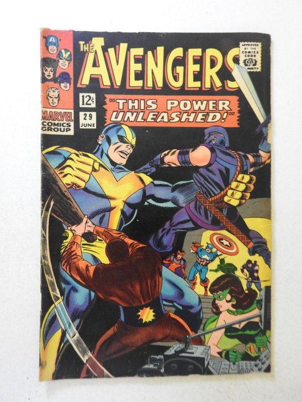 The Avengers #29 (1966) VG Condition moisture stains