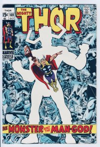 Thor #169 (1969)F/VF