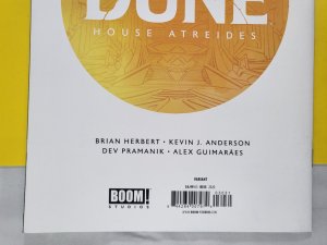 Dune House Atreides #3 Rod Reis 1:25 Variant 2021 Boom! Studios