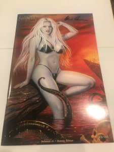 2023 San Diego Comic Con Exclusive Lady Death Swimsuit Oceanic Edition #1 Signed