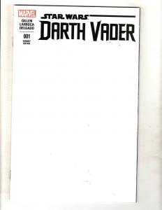 Star Wars Darth Vader # 1 NM 1st Print Blank Sketch VARIANT Marvel Comics J325