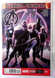 Avengers #35 (2014) Marvel Comics Thor Iron Man Hulk Captain America Comic Book