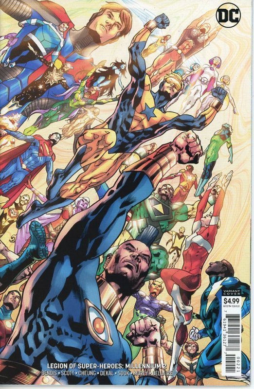 Legion of Super-Heroes: Millennium 1 2 Hitch Variant Set 9.0 (our highest grade)