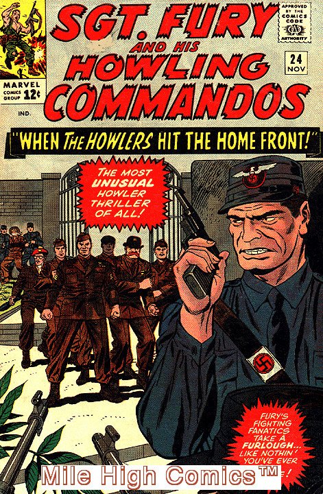 SGT. FURY AND HIS HOWLING COMMANDOS (1963 Series) #24 Very Fine Comics Book