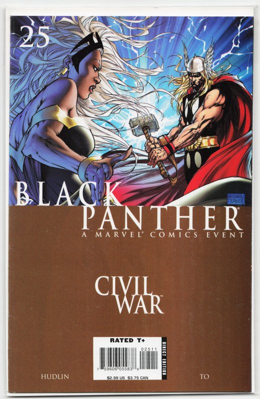Black Panther #25 (2007) Black Panther
