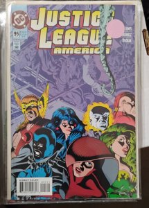 JUSTICE LEAGUE AMERICA  #95 1995 DC COMICS  POWER GIRL