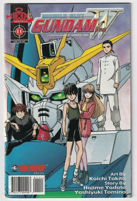 Mobile Suit Gundam Wing #11 2001 Mixx Manga