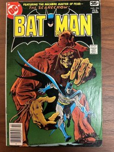 Batman #296 VG+ Sal Amendola & Al Milgrom Scarecrow Cover. (DC 1978)