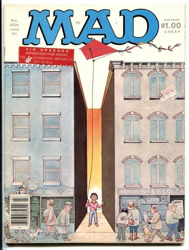 Mad Magazine #224 1981-POPEYE- Don Martin VG