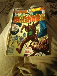 Blitzkrieg DC Comics 1976 Lot Run Issue 1,2,3,4,5 Bronze Age Complete Series Set