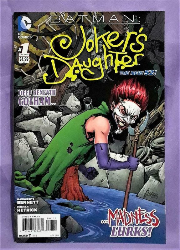 DC New 52 Marguerite Bennett BATMAN JOKER'S DAUGHTER #1 (DC, 2014)!