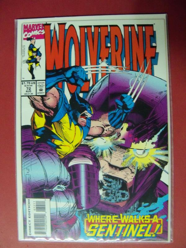 WOLVERINE #72  (9.0 to 9.4 or better) 1988 Series MARVEL COMICS