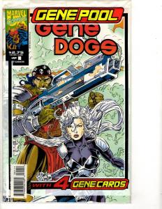 Lot Of 7 Marvel Comic Books Gene Dogs # 1 2 Genetix # 1 + Genetix # 1 2 3 4 CR36