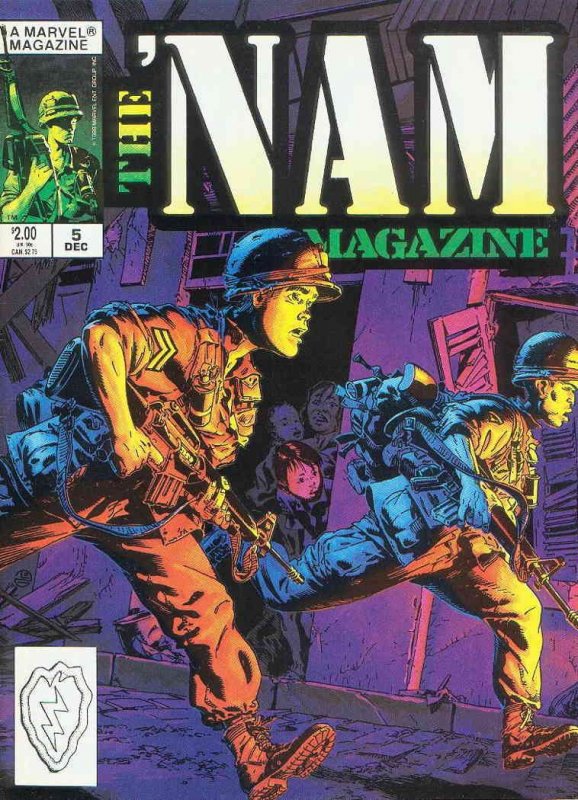 Nam Magazine, The #5 VG ; Marvel | low grade comic Vietnam Michael Golden