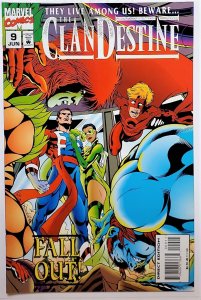 ClanDestine #9 (Jun 1995, Marvel) VF/NM  
