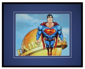 Superman Daily Planet Framed 16x20 Poster Display DC Comics