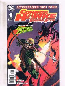 Lot of 4 Connor Hawke Dragon's Blood DC Comic Books #1 2 3 5 KS3