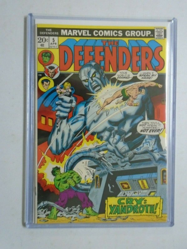 The Defenders #5 7.5 VF- (1973) 