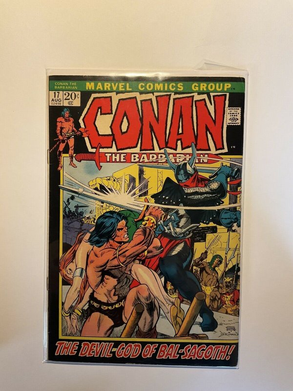 Conan The Barbarian 17 Fine Fn 6.0 Marvel