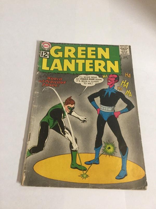 Green Lantern 18 Vg Very Good 4.0 DC Comics Silver Age