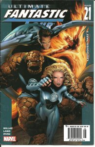 Ultimate Fantastic Four #21 (2005) 1st appearance Marvel Zombies
