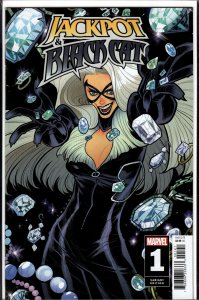 Jackpot & Black Cat #1 Torque Cover (2024) Mary Jane / Jackpot and Black Cat