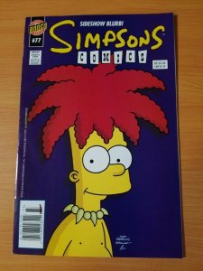 Simpsons Comics #77 ~ NEAR MINT NM ~ (2002, Bongo Comics)