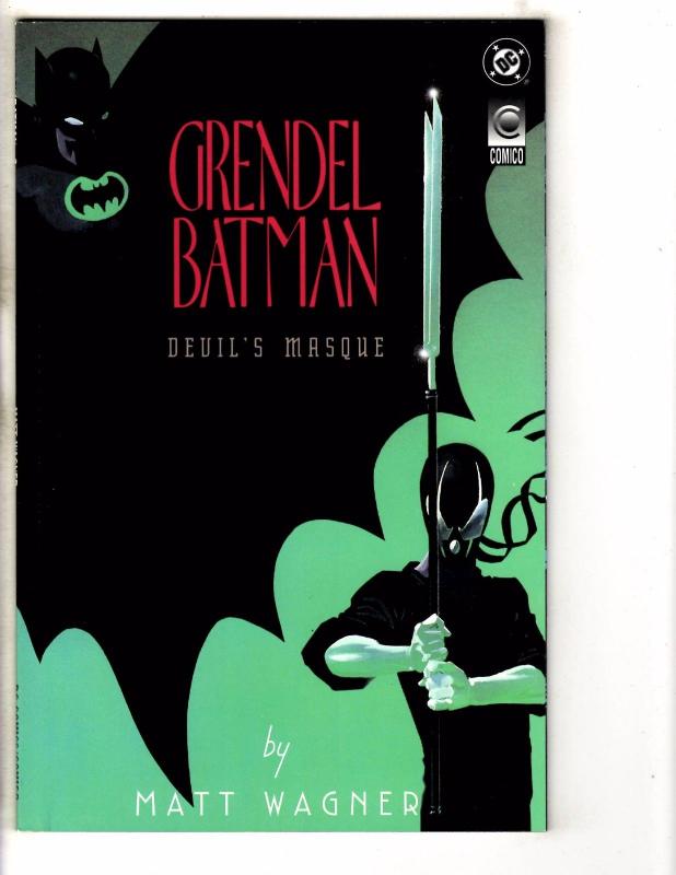 Batman Grendel Devil's Riddle Complete DC Comico Series # 1 2 Matt Wagner PP6