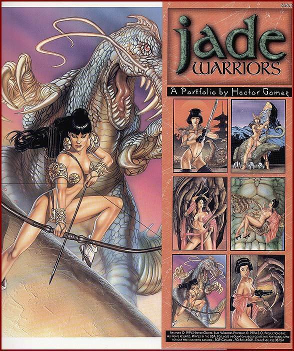 HECTOR GOMEZ Asian beauties JADE WARRIORS