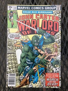 John Carter Warlord of Mars #13  (1978)