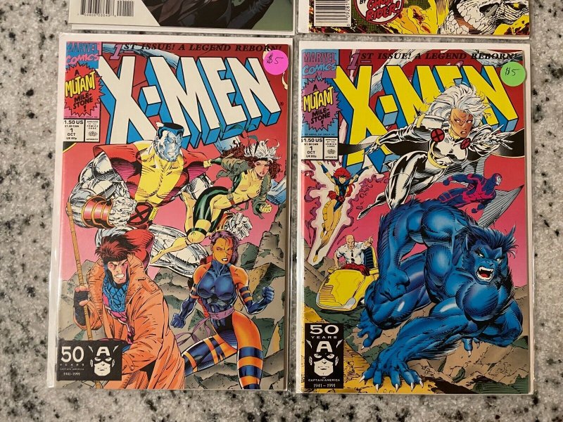 4 Marvel Comics X-Men # 1 1 8 + Weapon X # 1 NM 1st Prints Wolverine 57 J801 