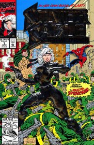 Silver Sable #1 VF ; Marvel | Spider-Man Foil Cover