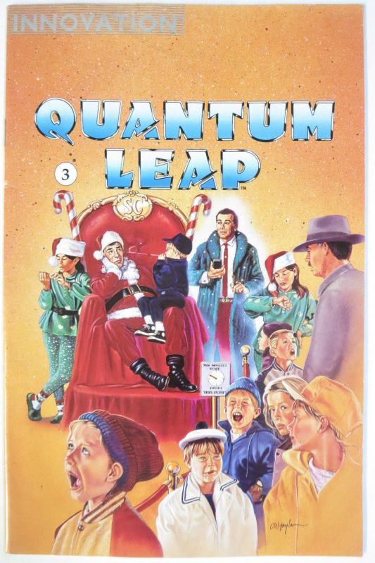 QUANTUM LEAP #3 (March 1992) - illustrator Andy Price first work Signed inside