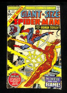 Giant-Size Spider-Man #6 Human Torch!