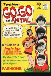 Tippy's Friends Go-Go & Animal #9 1968-Monkees-Janis Ian-Byrds-Spanky & Our G...