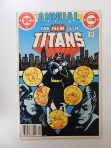 The New Teen Titans Annual #2 (1983) 1st appearance of Vigilante VF- condition