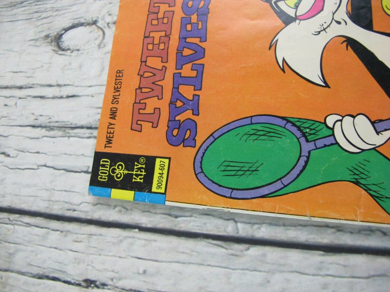 Tweety and Sylvester 59 Gold Key Comics Bronze Age 1976 FN Cartoon