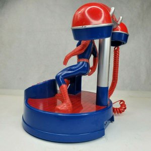 Spider-Man 2 Rotary Home Phone Vintage MARVEL Retro 2004 Limited NM