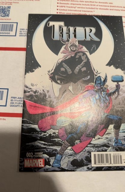 Thor #2 Robinson Cover (2015)variant