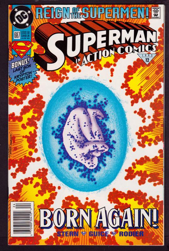 Action Comics #687    9.0 VF/NM