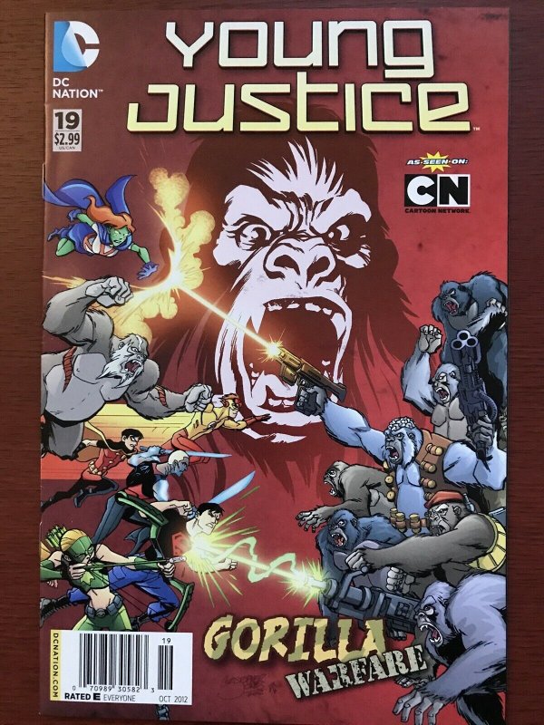 YOUNG JUSTICE (2011)  (DC CARTOON NETWORK) #19 NM- NEWSSTAND VARIANT