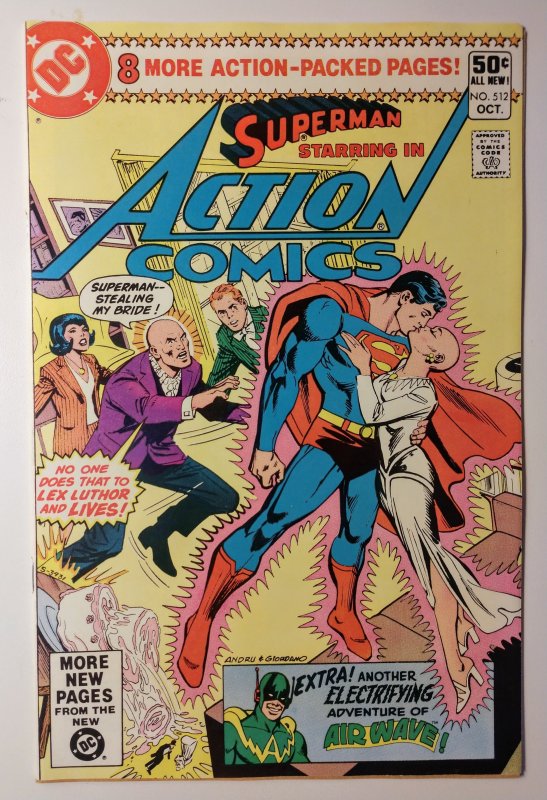 Action Comics #512 (9.0, 1980)