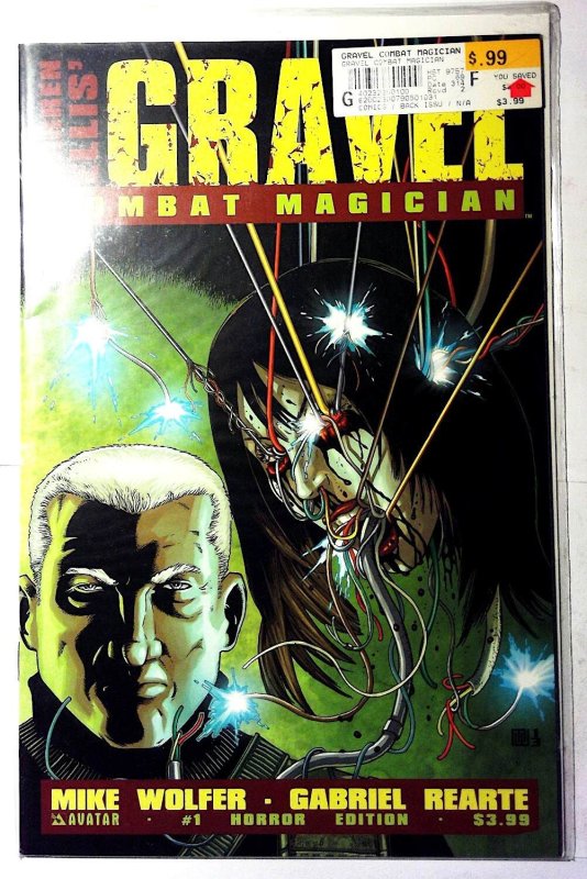 Gravel: Combat Magician #4 (2014) Avatar Press 1st Print Comic Book