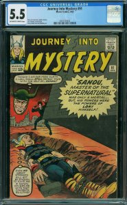 Journey into Mystery #91 (1963) CGC 5.5 / CR600-SBD-01