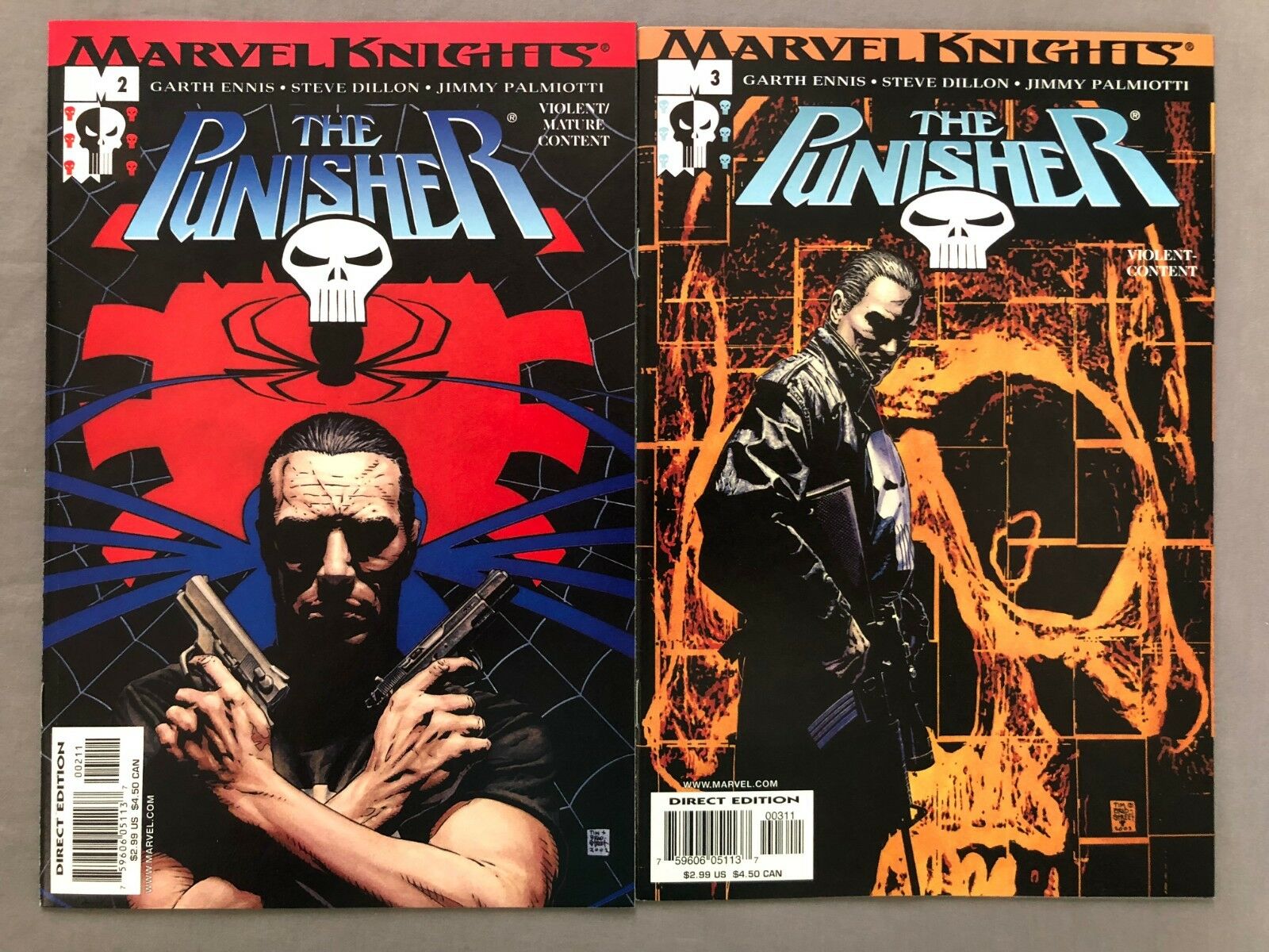 The Punisher # 11 Marvel Knights Imprint of Marvel Comics