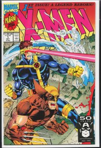 X-Men #1 Wolverine and Cyclops Cover (1991) X-Men [Key Issue]